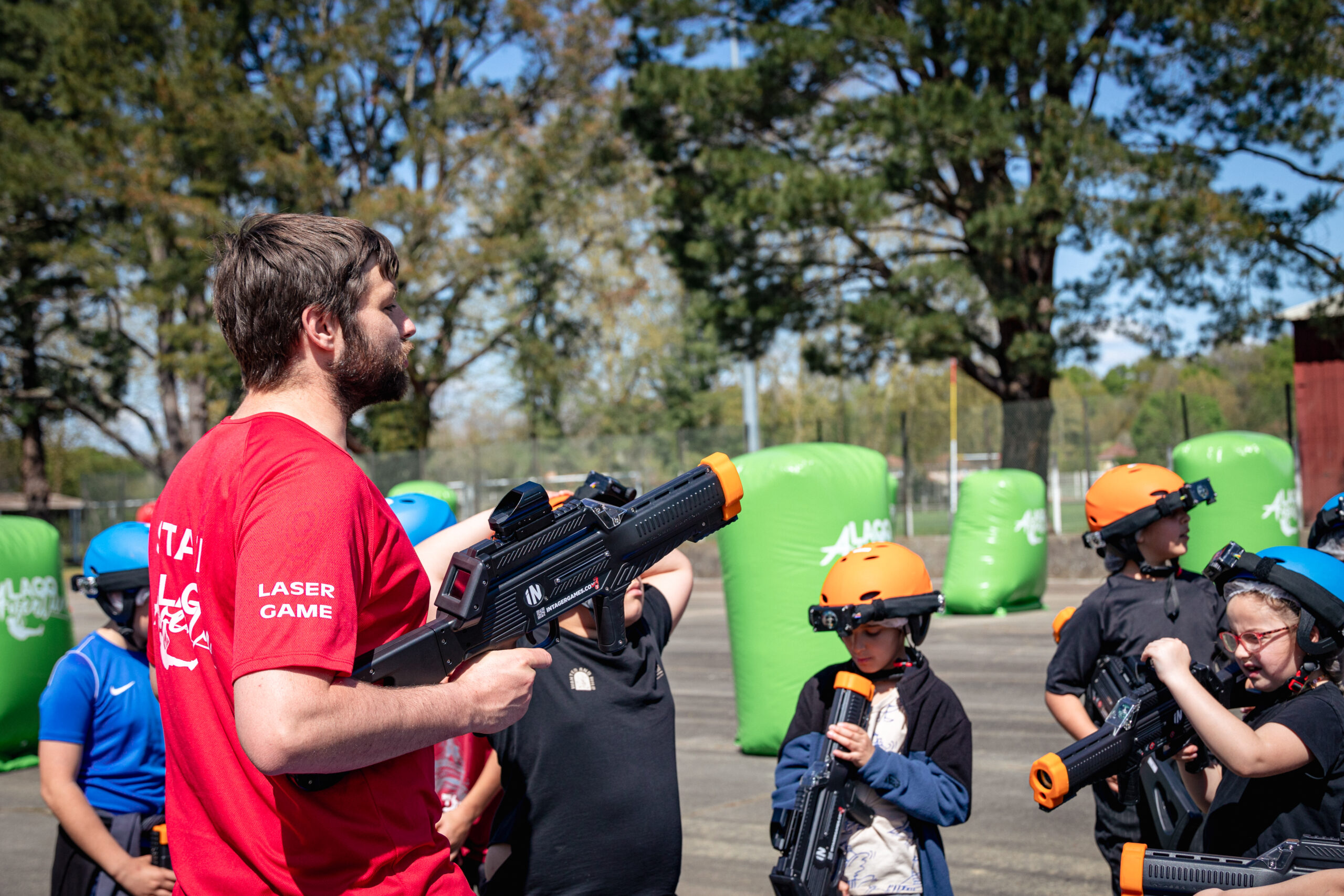 laser game plein air